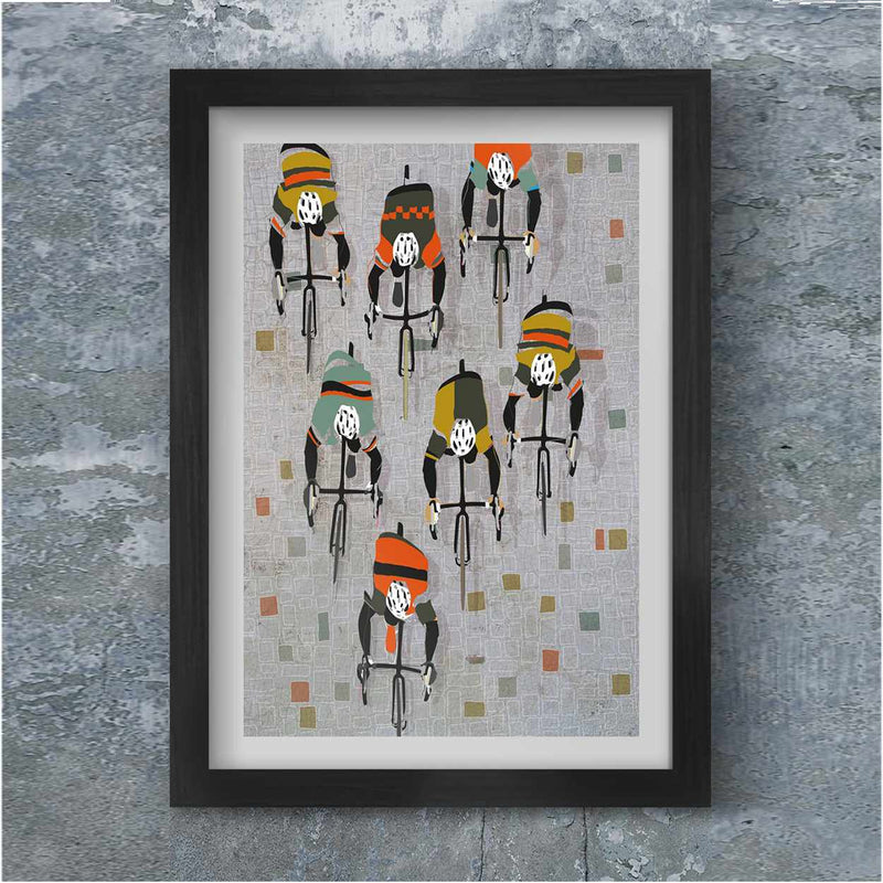 Over the Cobbles Print