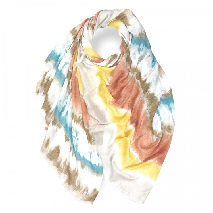 MOCCA TIE-DYE SCARF